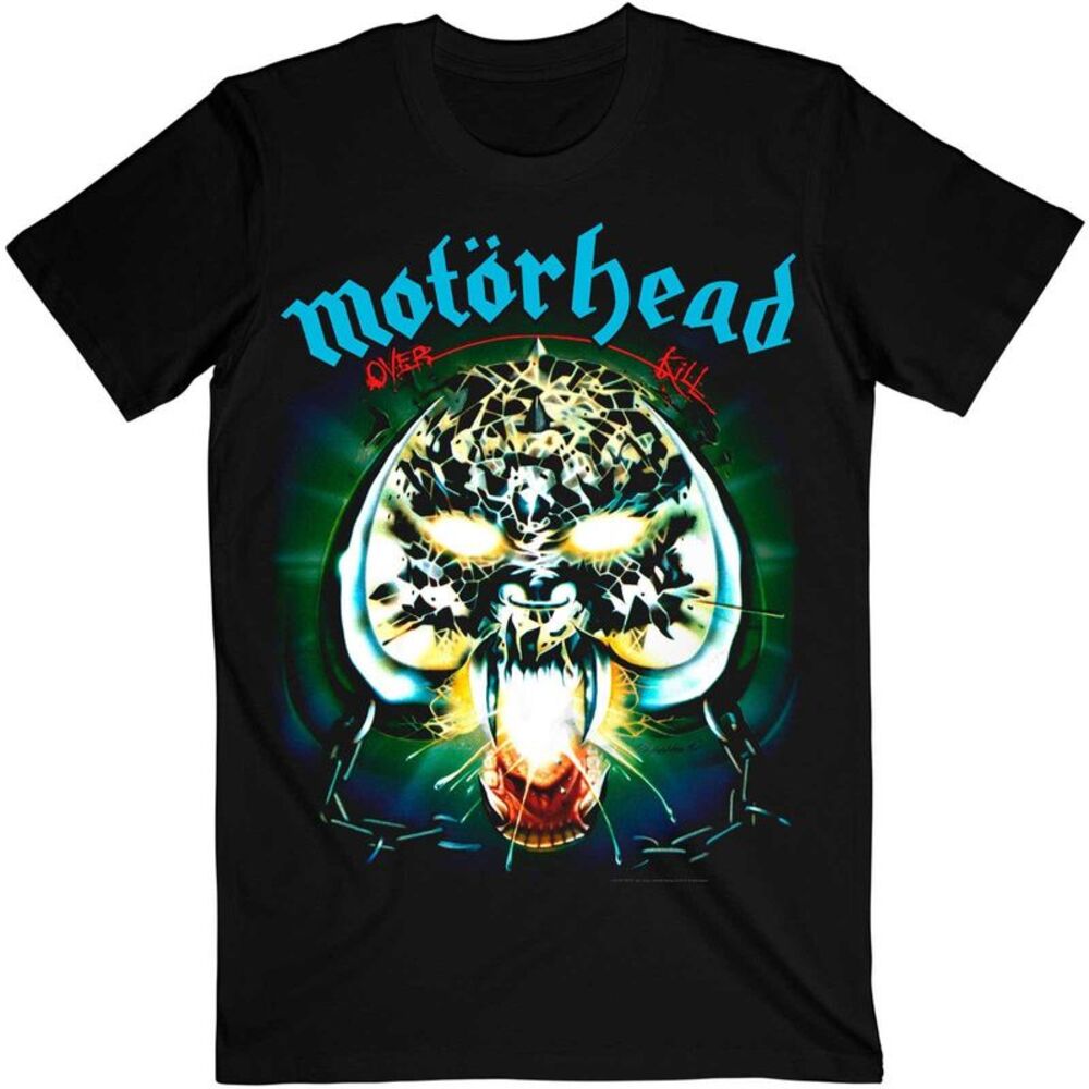 Motorhead Unisex Adult Overkill T-Shirt / Black